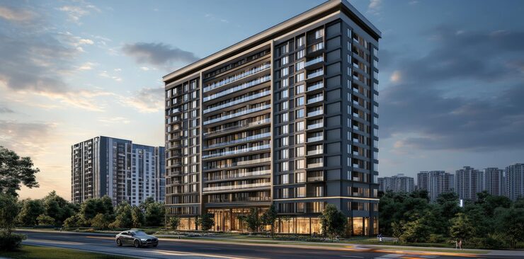 Trident 2 BHK Apartments in Panchkula, Panchkula, Haryana, artist impression