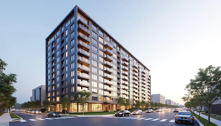 Trident 2 BHK Apartments in Ahmedabad, Ahmedabad, Gujarat, artist impression