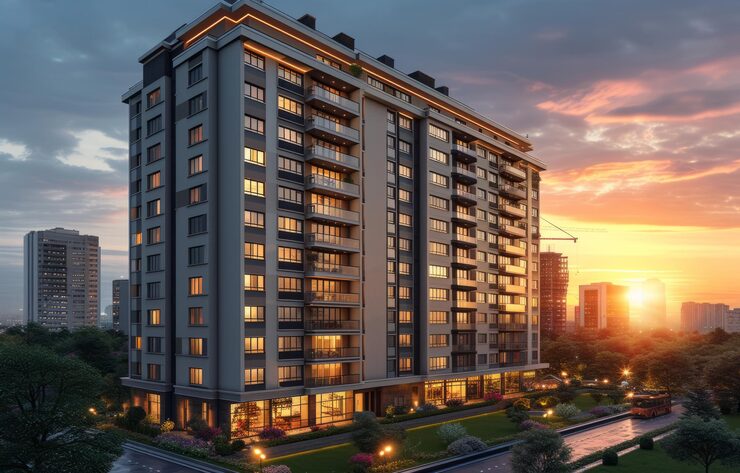 Trident Homes Under ₹50 Lakhs in Ahmedabad, Ahmedabad, Gujarat, artist impression