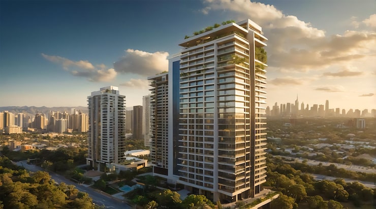 Trident Sector 63 Gurgaon, Golf Course Extension Road, Gurugram, artist impression