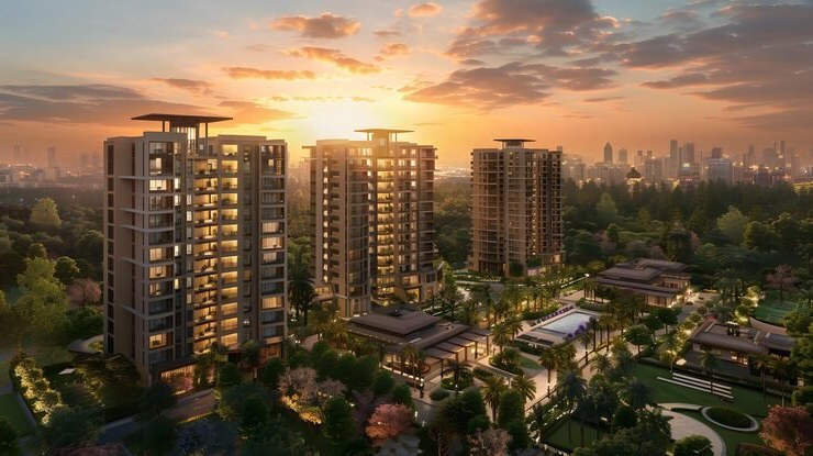 Trident Realty New & Upcoming Projects in Sonipat, artist impression