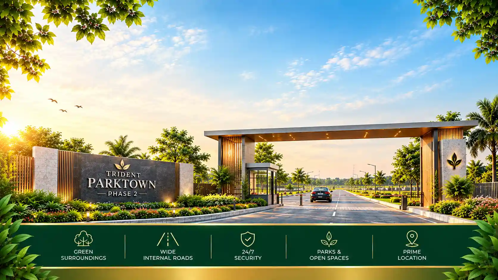 Trident Parktown Phase 2 - Premium residential plots in Panipat